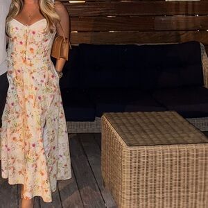 Chic Floral Maxi Dress